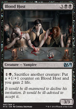 Blood Host - Magic 2015 (Uncommon) [M15-87]