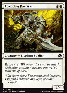 Loxodon Partisan - Duel Decks: Elspeth vs. Kiora (Common) [DDO-17]