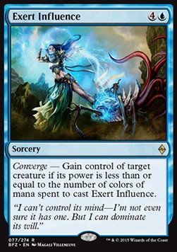 Exert Influence - Battle for Zendikar (Rare) [BFZ-77]