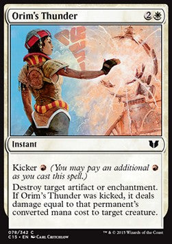 Orim's Thunder - Commander 2015 (Common) [C15-78]