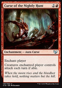 Curse of the Nightly Hunt - Commander 2015 (Uncommon) [C15-147]