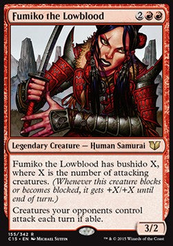Fumiko the Lowblood - Commander 2015 (Rare) [C15-155]