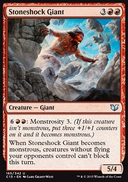 Stoneshock Giant - Commander 2015 (Uncommon) [C15-165]