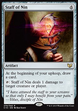 Staff of Nin - Commander 2015 (Rare) [C15-270]