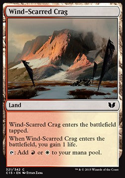 Wind-Scarred Crag - Commander 2015 (Common) [C15-321]