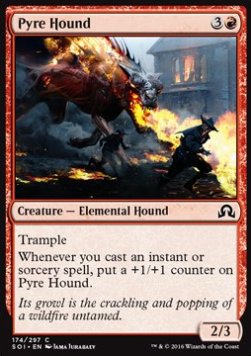 Pyre Hound - Shadows over Innistrad (Common) [SOI-174]