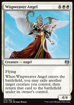 Wispweaver Angel - Kaladesh (Uncommon) [KLD-35]