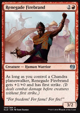 Renegade Firebrand - Kaladesh (Uncommon) [KLD-268]