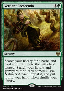 Verdant Crescendo - Kaladesh (Rare) [KLD-273]