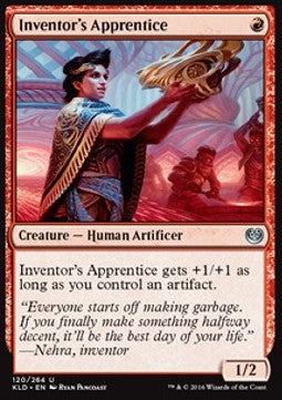 Inventor's Apprentice - Kaladesh (Uncommon) [KLD-120]