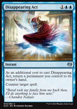 Disappearing Act - Kaladesh (Uncommon) [KLD-43]