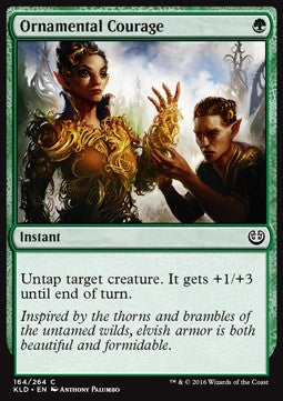 Ornamental Courage - Kaladesh (Common) [KLD-164]