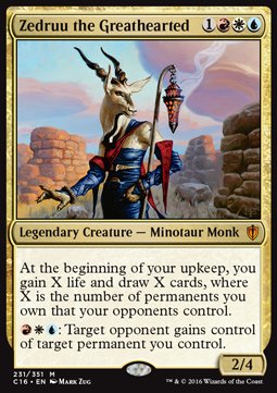 Zedruu the Greathearted - Commander 2016 (Mythic) [C16-231]