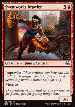 Sweatworks Brawler - Aether Revolt (Common) [AER-100]
