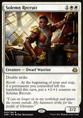 Solemn Recruit - Aether Revolt (Rare) [AER-22]