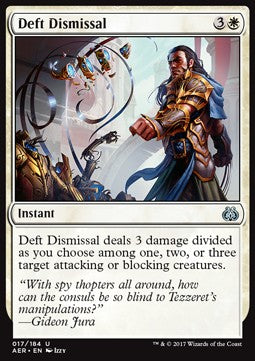 Deft Dismissal - Aether Revolt (Uncommon) [AER-17]