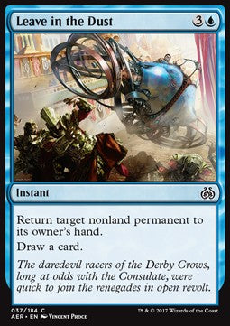 Leave in the Dust - Aether Revolt (Common) [AER-37]