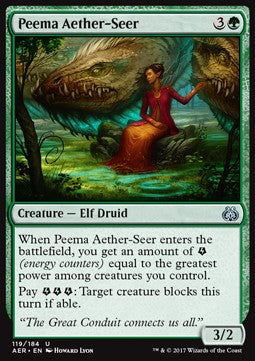 Peema Aether-Seer - Aether Revolt (Uncommon) [AER-119]