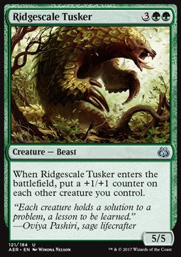 Ridgescale Tusker - Aether Revolt (Uncommon) [AER-121]