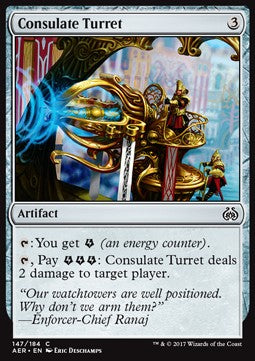 Consulate Turret - Aether Revolt (Common) [AER-147]