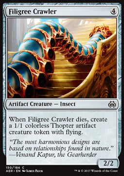 Filigree Crawler - Aether Revolt (Common) [AER-150]