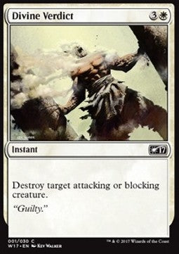 Divine Verdict - Welcome Deck 2017 (Common) [W17-1]