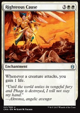 Righteous Cause - Commander Anthology (Uncommon) [CMA-21]
