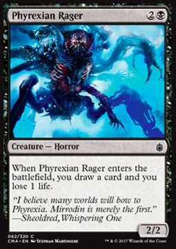 Phyrexian Rager - Commander Anthology (Common) [CMA-62]
