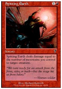 Spitting Earth - Seventh Edition (Common) [7ED-220]