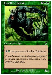 Gorilla Chieftain - Seventh Edition (Common) [7ED-250]