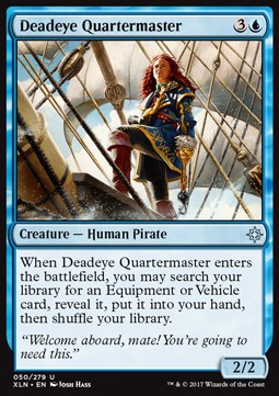 Deadeye Quartermaster - Ixalan (Uncommon) [XLN-50]