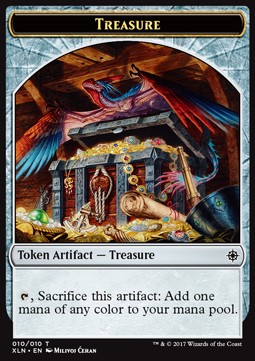 Treasure Token (V.4) - Ixalan (Token) [XLN-T10]