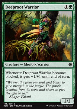 Deeproot Warrior - Ixalan (Common) [XLN-186]