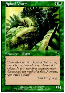 Spined Wurm - Seventh Edition (Common) [7ED-270]