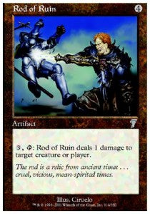 Rod of Ruin - Seventh Edition (Uncommon) [7ED-314]