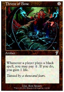 Throne of Bone - Seventh Edition (Uncommon) [7ED-322]