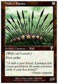 Wall of Spears - Seventh Edition (Uncommon) [7ED-323]