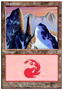 Mountain (V.1) - Seventh Edition (Land) [7ED-337]
