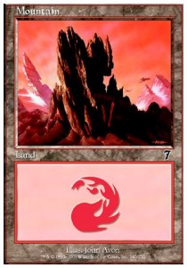 Mountain (V.4) - Seventh Edition (Land) [7ED-340]