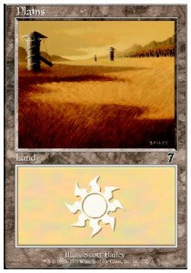 Plains (V.1) - Seventh Edition (Land) [7ED-341]