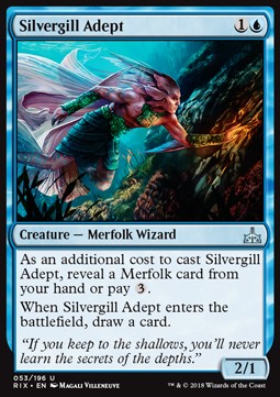 Silvergill Adept - Rivals of Ixalan (Uncommon) [RIX-53]