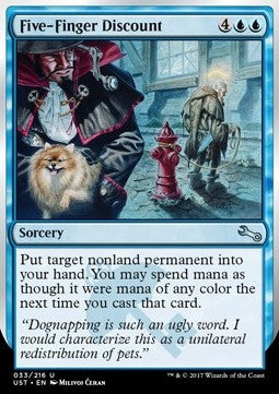 Five-Finger Discount - Unstable (Uncommon) [UST-33]
