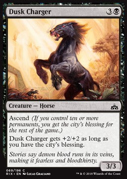 Dusk Charger - Rivals of Ixalan (Common) [RIX-69]