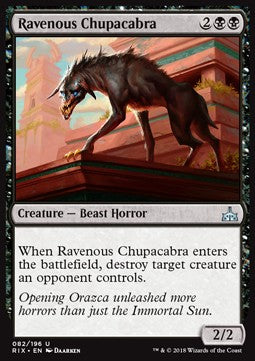 Ravenous Chupacabra - Rivals of Ixalan (Uncommon) [RIX-82]