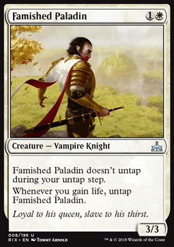 Famished Paladin - Rivals of Ixalan (Uncommon) [RIX-8]