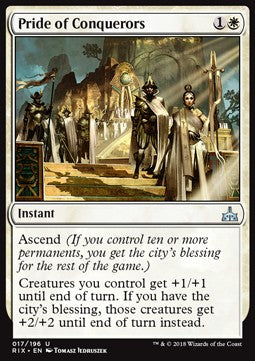 Pride of Conquerors - Rivals of Ixalan (Uncommon) [RIX-17]
