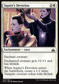 Squire's Devotion - Rivals of Ixalan (Common) [RIX-25]