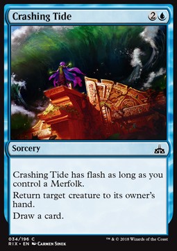 Crashing Tide - Rivals of Ixalan (Common) [RIX-34]