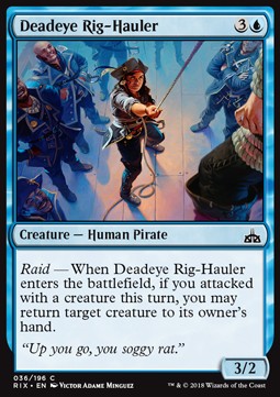 Deadeye Rig-Hauler - Rivals of Ixalan (Common) [RIX-36]
