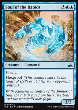 Soul of the Rapids - Rivals of Ixalan (Common) [RIX-56]
